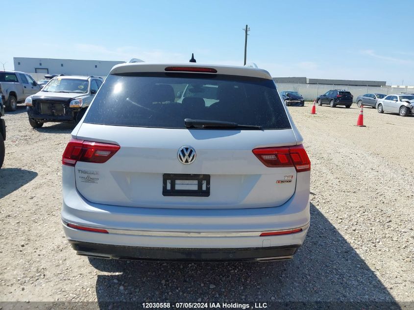 2018 Volkswagen Tiguan Sel Premium VIN: 3VV4B7AX1JM194456 Lot: 12030558