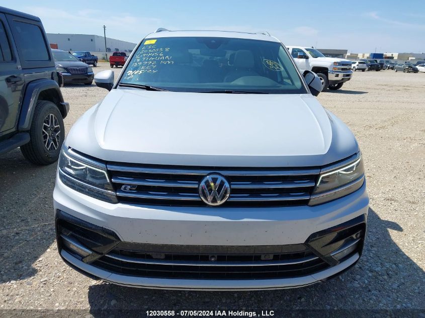 2018 Volkswagen Tiguan Sel Premium VIN: 3VV4B7AX1JM194456 Lot: 12030558