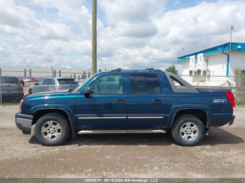 2005 Chevrolet Avalanche VIN: 3GNEK12T05G295575 Lot: 12030579