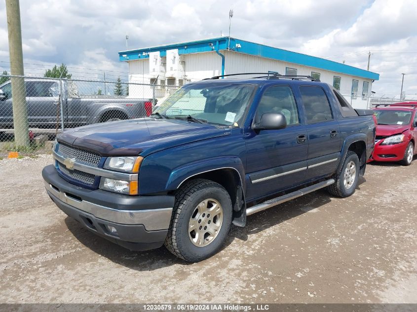 2005 Chevrolet Avalanche VIN: 3GNEK12T05G295575 Lot: 12030579