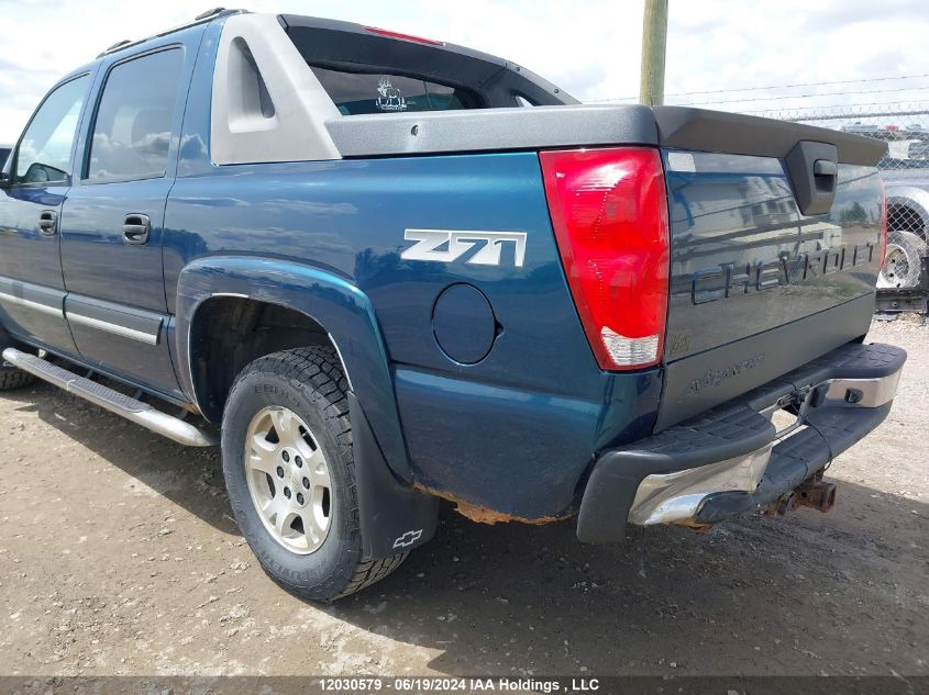 2005 Chevrolet Avalanche VIN: 3GNEK12T05G295575 Lot: 12030579