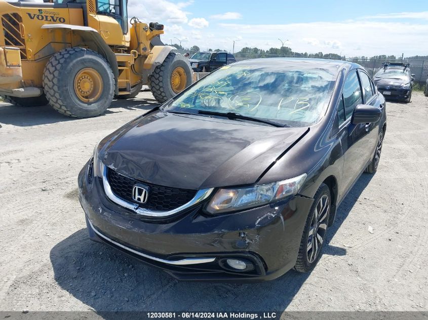 2014 Honda Civic Sedan VIN: 2HGFB2F73EH015049 Lot: 12030581