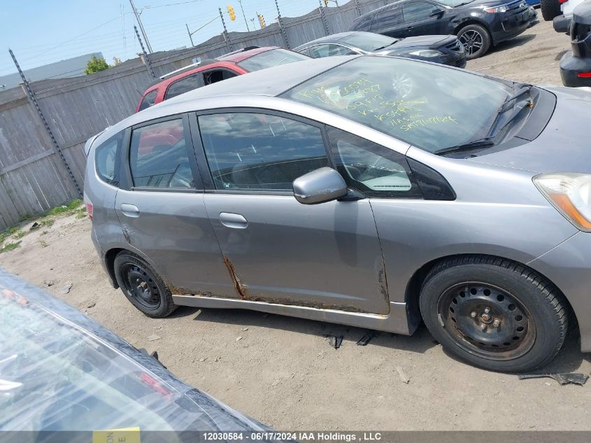 2009 Honda Fit VIN: JHMGE88889S800487 Lot: 12030584