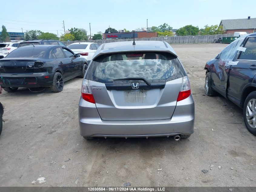 2009 Honda Fit VIN: JHMGE88889S800487 Lot: 12030584