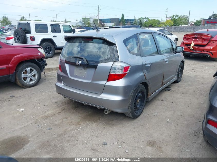 2009 Honda Fit VIN: JHMGE88889S800487 Lot: 12030584