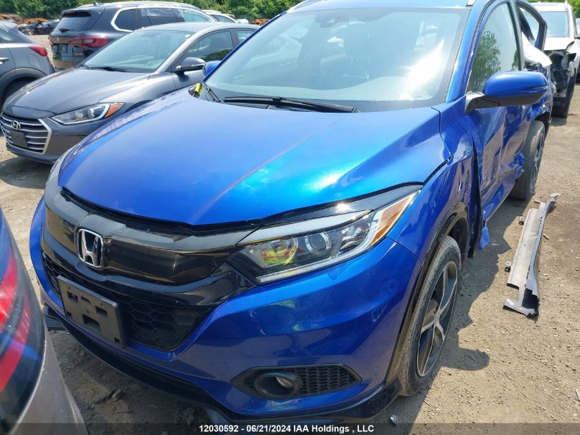 2020 Honda Hr-V VIN: 3CZRU6H24LM101865 Lot: 12030592