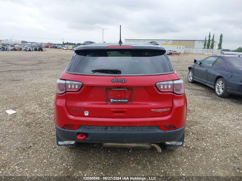 2018 Jeep Compass Trailhawk VIN: 3C4NJDDB7JT371750 Lot: 12030598