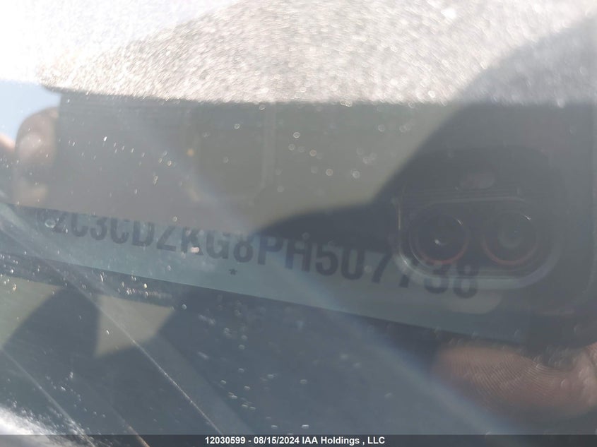 2023 Dodge Challenger Gt Awd VIN: 2C3CDZKG8PH507738 Lot: 12030599