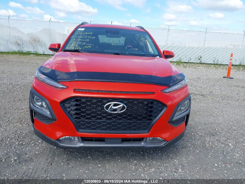 2018 Hyundai Kona 2.0L Luxury VIN: KM8K6CAA8JU181399 Lot: 12030603