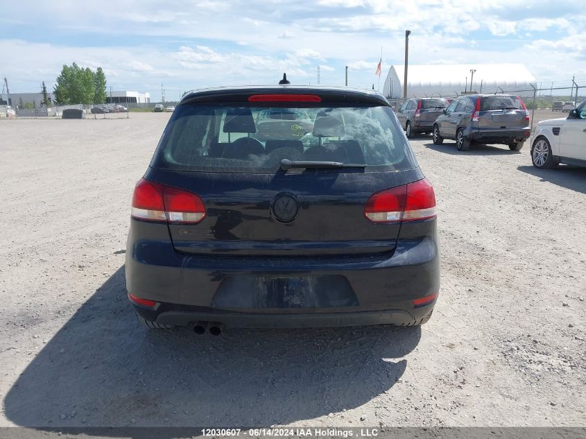 2010 Volkswagen Golf VIN: WVWBA7AJ3AW380732 Lot: 12030607