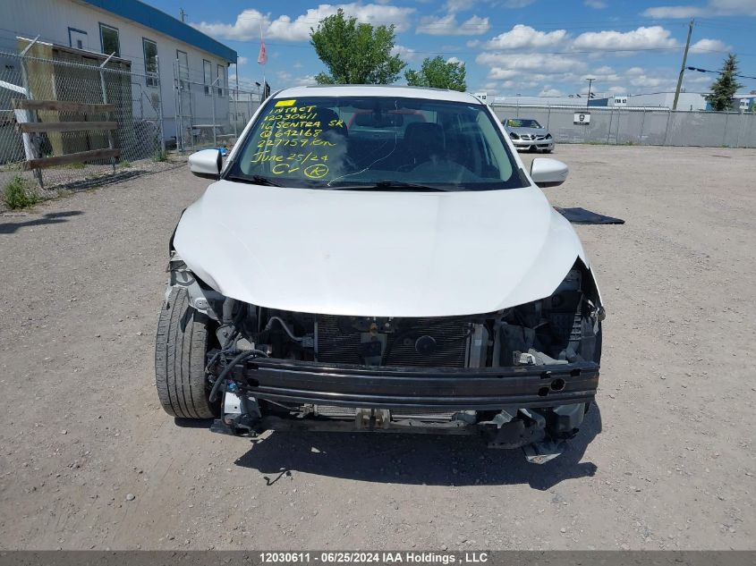 2016 Nissan Sentra VIN: 3N1AB7AP9GL642168 Lot: 12030611
