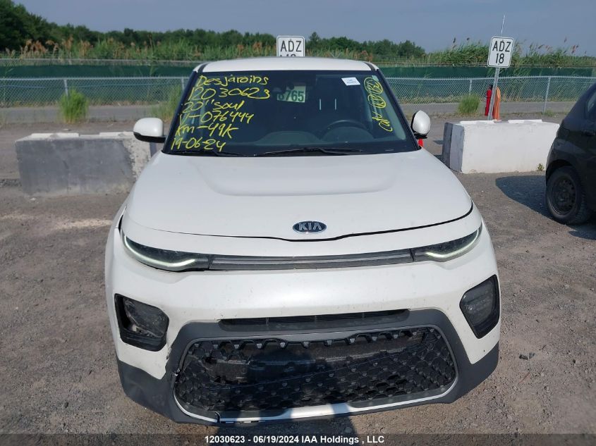 2020 Kia Soul Ex VIN: KNDJ33AU4L7076444 Lot: 12030623