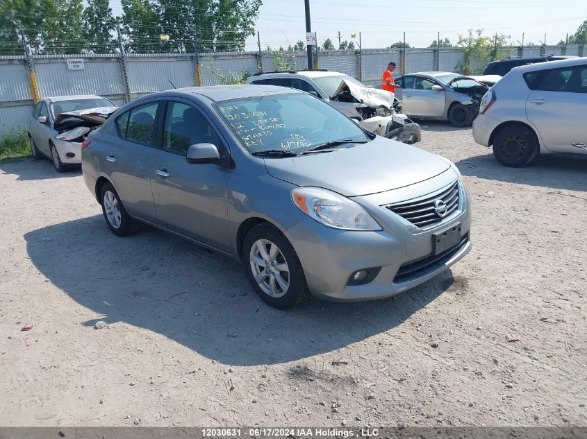 2012 Nissan Versa 1.6 Sl VIN: 3N1CN7AP9CL809087 Lot: 12030631