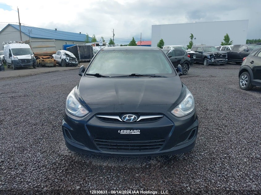 2012 Hyundai Accent Gls/Gs VIN: KMHCT5AE0CU039921 Lot: 12030633