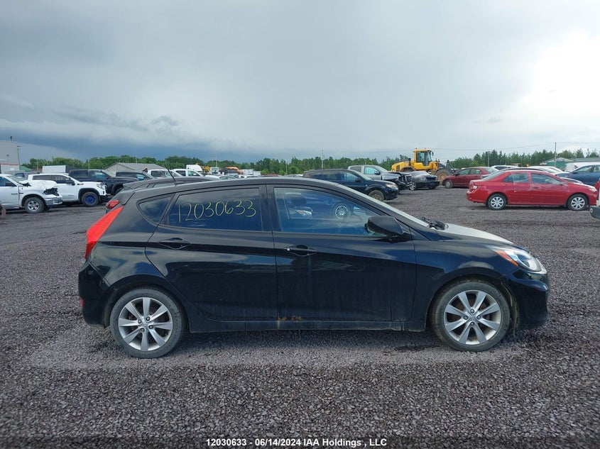 2012 Hyundai Accent Gls/Gs VIN: KMHCT5AE0CU039921 Lot: 12030633