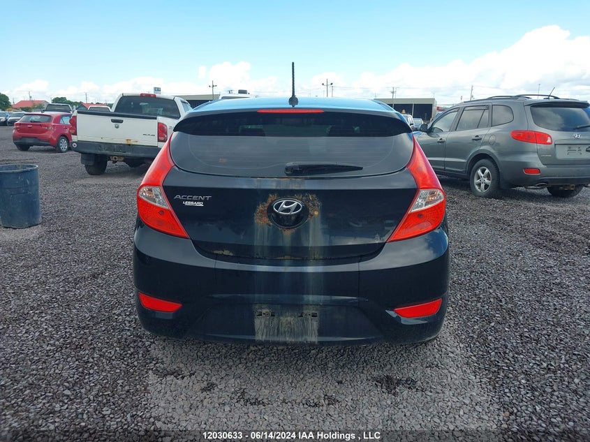 2012 Hyundai Accent Gls/Gs VIN: KMHCT5AE0CU039921 Lot: 12030633