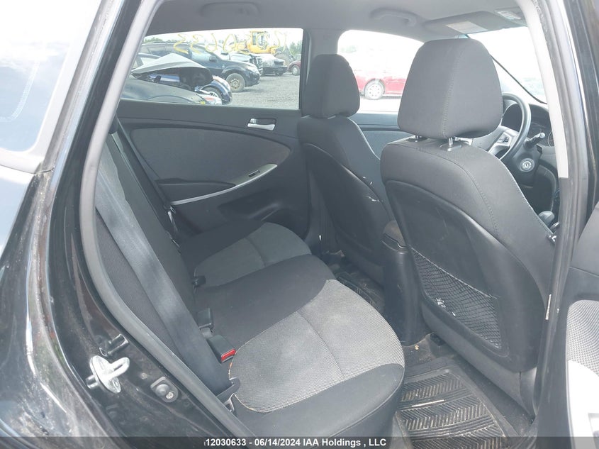 2012 Hyundai Accent Gls/Gs VIN: KMHCT5AE0CU039921 Lot: 12030633