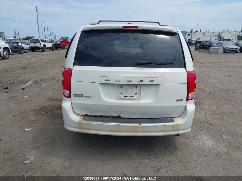 2012 Dodge Grand Caravan Se VIN: 2C4RDGBGXCR417599 Lot: 12030637