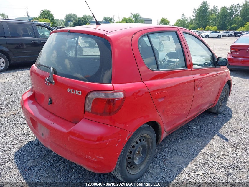 2004 Toyota Echo VIN: JTDKT123X40045434 Lot: 12030640