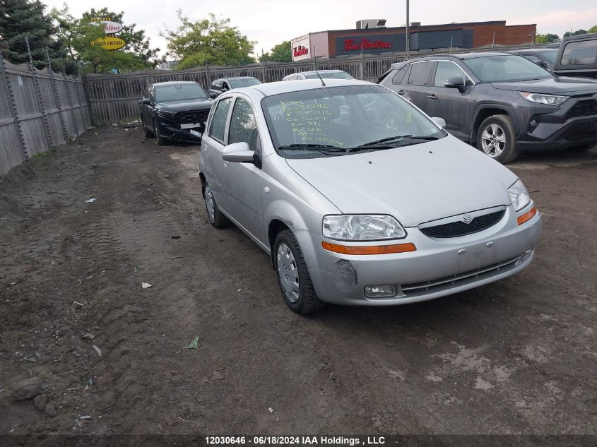 2006 Suzuki Swift + VIN: KL5TM66626B545216 Lot: 12030646