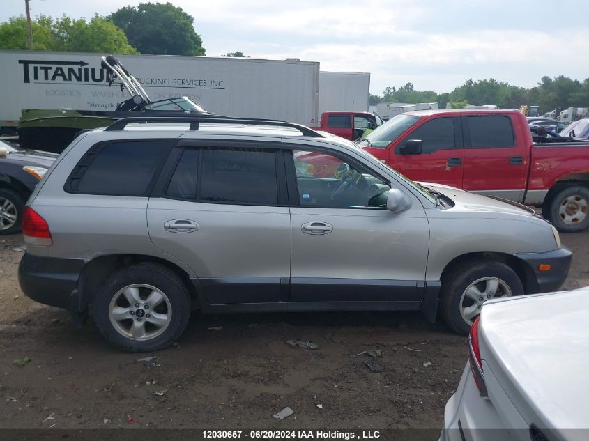 2006 Hyundai Santa Fe VIN: KM8SB73D86U077030 Lot: 12030657