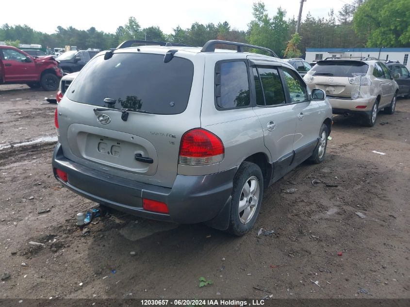 2006 Hyundai Santa Fe VIN: KM8SB73D86U077030 Lot: 12030657