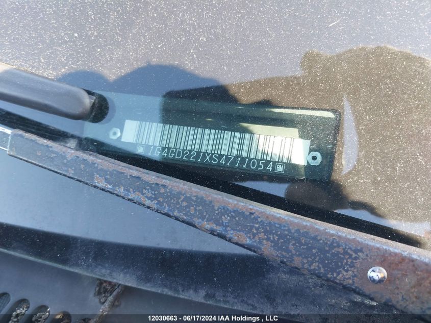 1995 Buick Riviera VIN: 1G4GD221XS4711054 Lot: 12030663