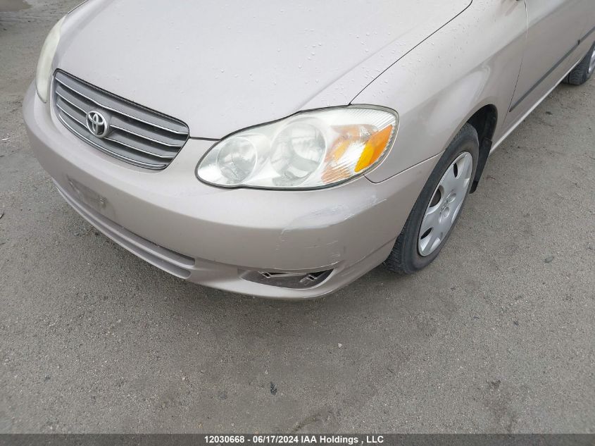 2003 Toyota Corolla Ce/Le/S VIN: 2T1BR32E73C716042 Lot: 12030668