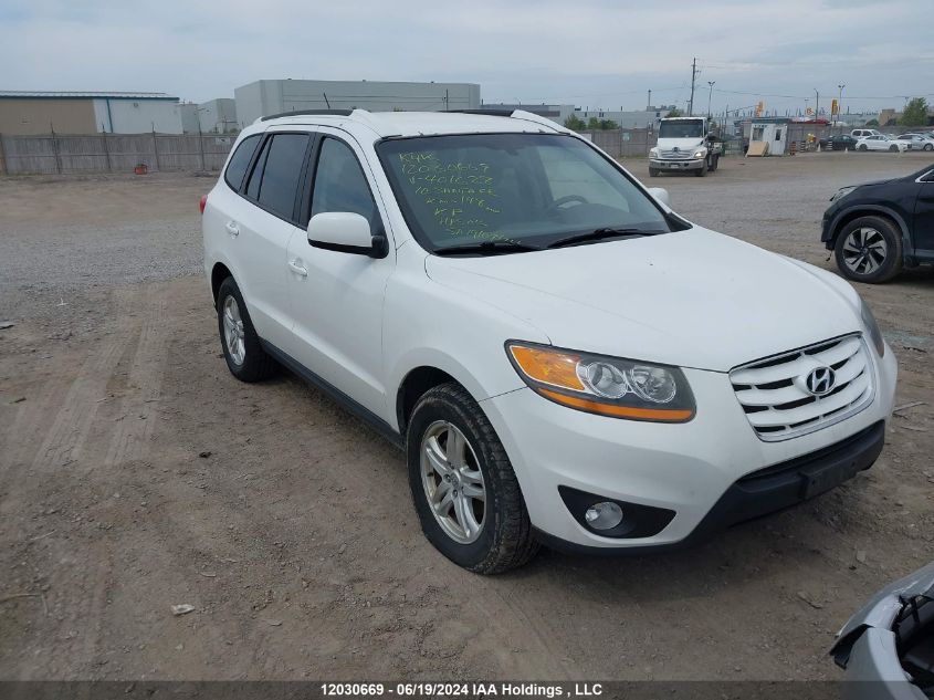 2010 Hyundai Santa Fe VIN: 5NMSG4AGXAH401628 Lot: 12030669