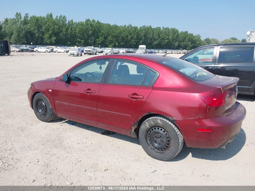 2006 Mazda 3 I VIN: JM1BK12F661511726 Lot: 12030673