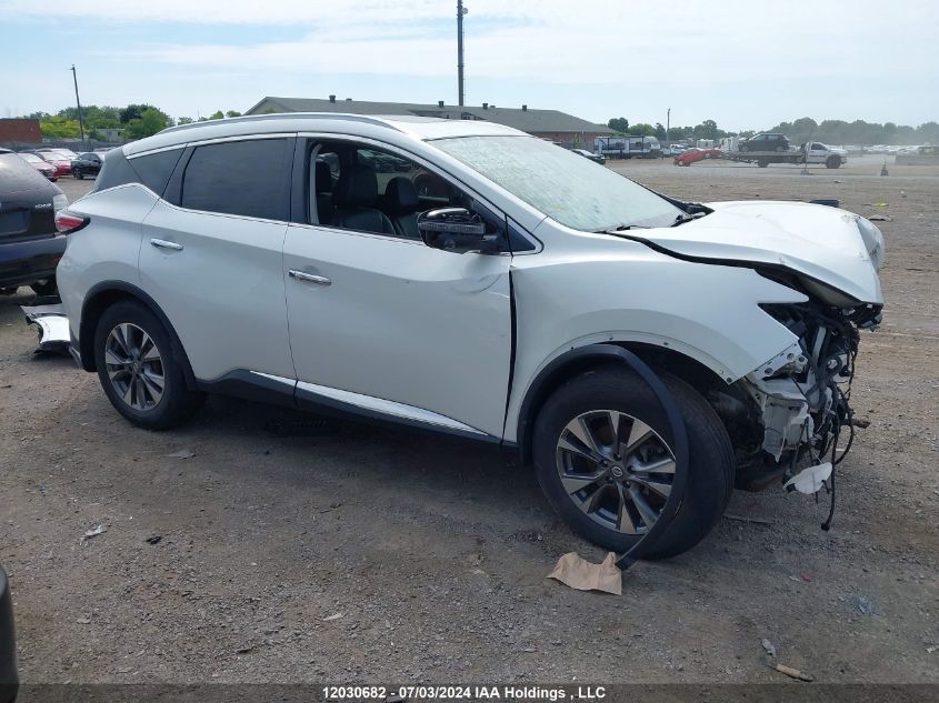 2017 Nissan Murano S/Sv/Sl/Platinum VIN: 5N1AZ2MH9HN182135 Lot: 12030682