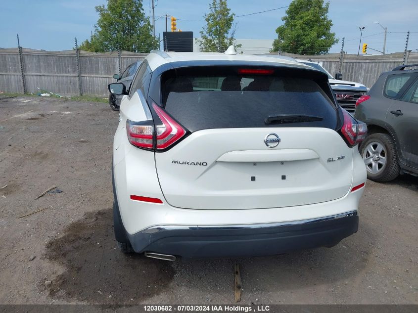 2017 Nissan Murano S/Sv/Sl/Platinum VIN: 5N1AZ2MH9HN182135 Lot: 12030682