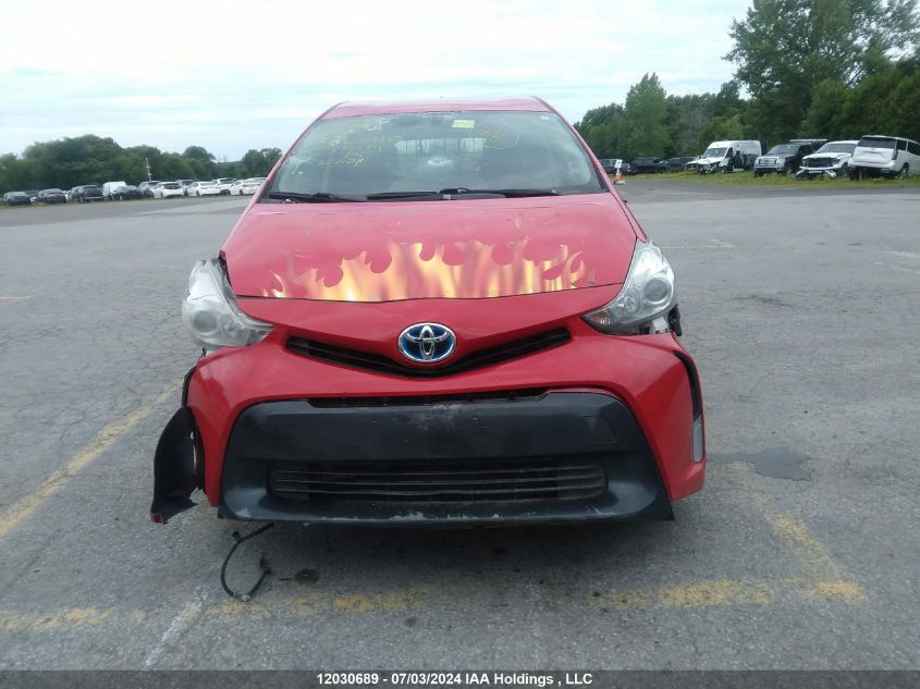 2016 Toyota Prius VIN: JTDZN3EU6GJ048113 Lot: 12030689