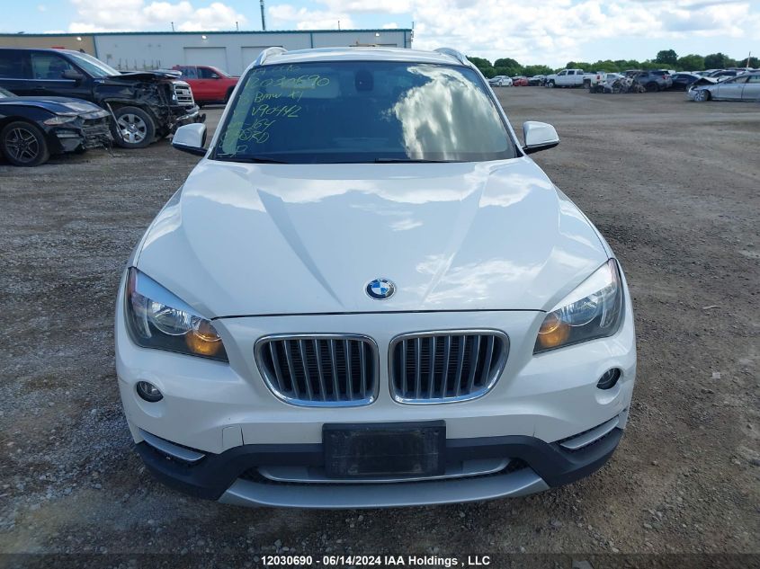 2013 BMW X1 xDrive35I VIN: WBAVM5C53DVV90442 Lot: 12030690