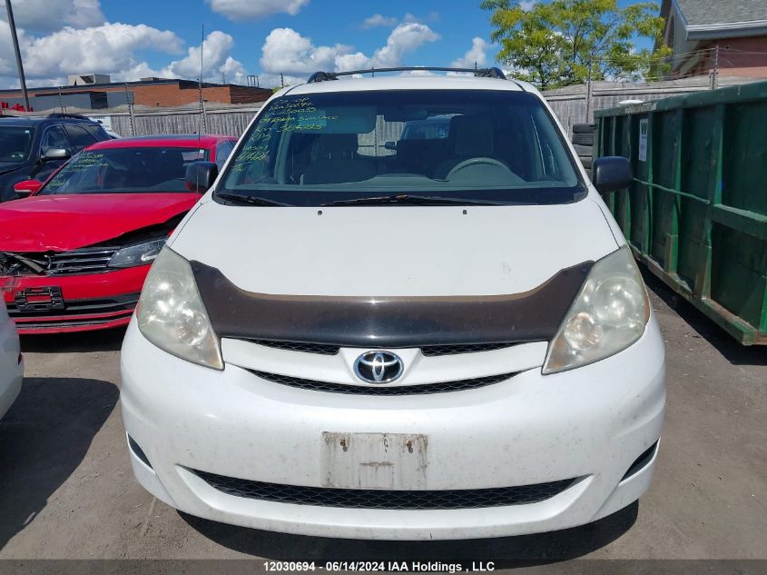 2009 Toyota Sienna Ce 8 Passenger VIN: 5TDZK29C09S250035 Lot: 12030694