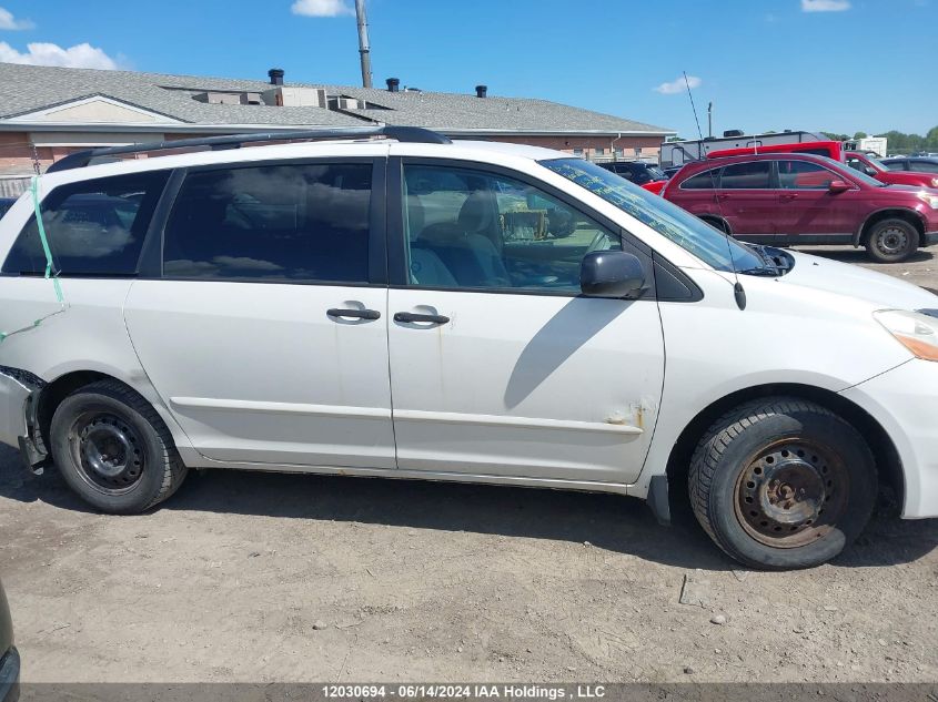 2009 Toyota Sienna Ce 8 Passenger VIN: 5TDZK29C09S250035 Lot: 12030694