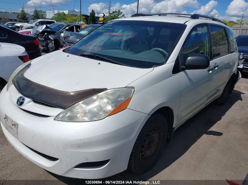 2009 Toyota Sienna Ce 8 Passenger VIN: 5TDZK29C09S250035 Lot: 12030694