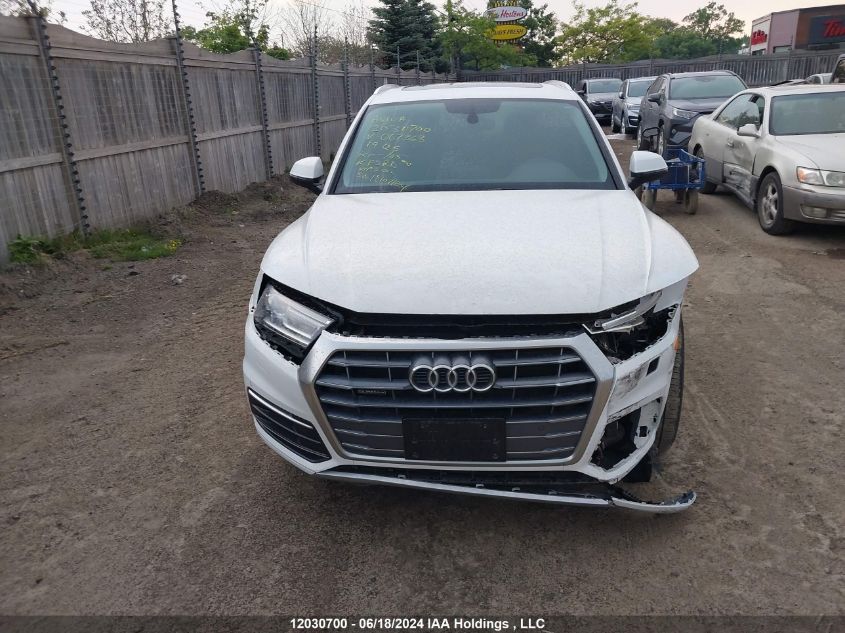 2019 Audi Q5 VIN: WA1BNAFY8K2067363 Lot: 12030700