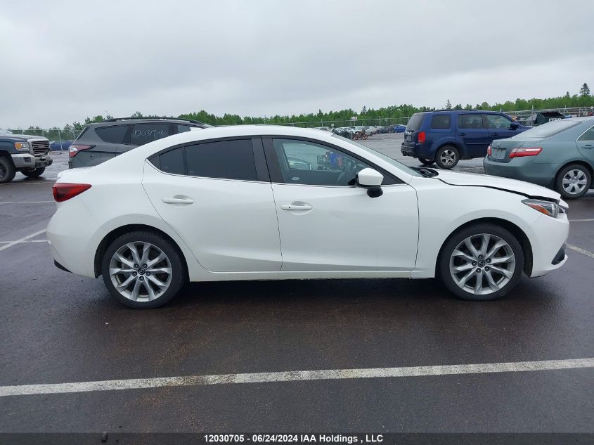2014 Mazda Mazda3 VIN: JM1BM1W36E1119791 Lot: 12030705