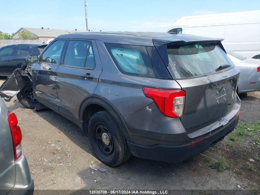 2021 Ford Explorer Police Interceptor VIN: 1FM5K8AB9MGB25330 Lot: 12030709