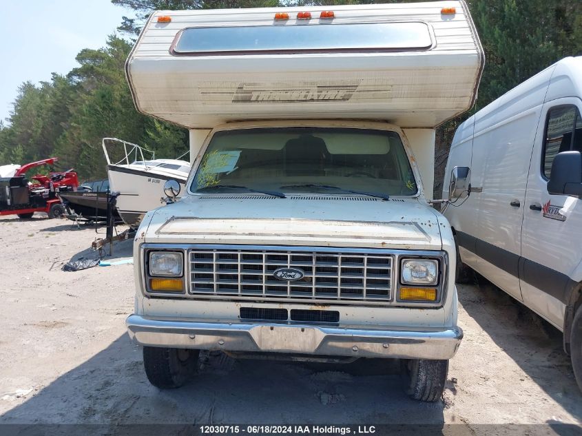 1986 Ford Econoline E350 Cutaway Van VIN: 1FDKE301GHA68336 Lot: 12030715