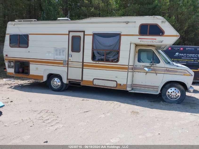 1986 Ford Econoline E350 Cutaway Van VIN: 1FDKE301GHA68336 Lot: 12030715