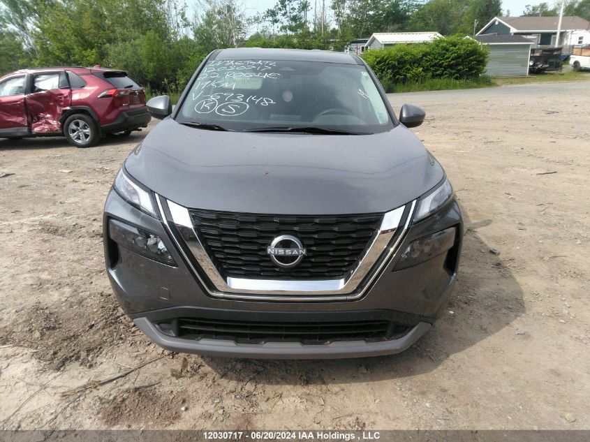 2022 Nissan Rogue VIN: 5N1AT3AB0NC693148 Lot: 12030717