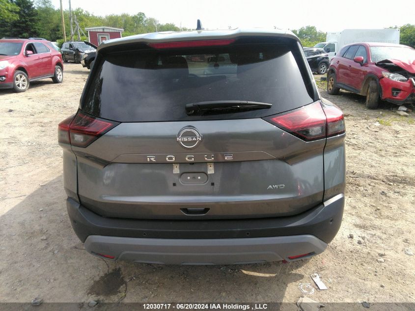 2022 Nissan Rogue VIN: 5N1AT3AB0NC693148 Lot: 12030717