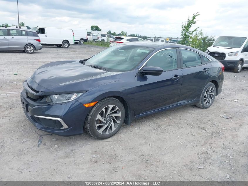 2020 Honda Civic Sedan VIN: 2HGFC2F7XLH014474 Lot: 12030724