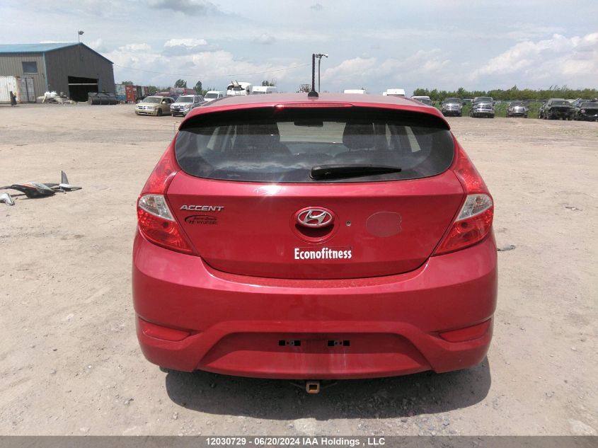 2015 Hyundai Accent VIN: KMHCT5AEXFU228158 Lot: 12030729