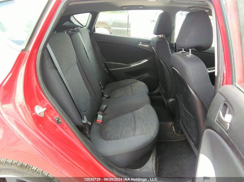 2015 Hyundai Accent VIN: KMHCT5AEXFU228158 Lot: 12030729