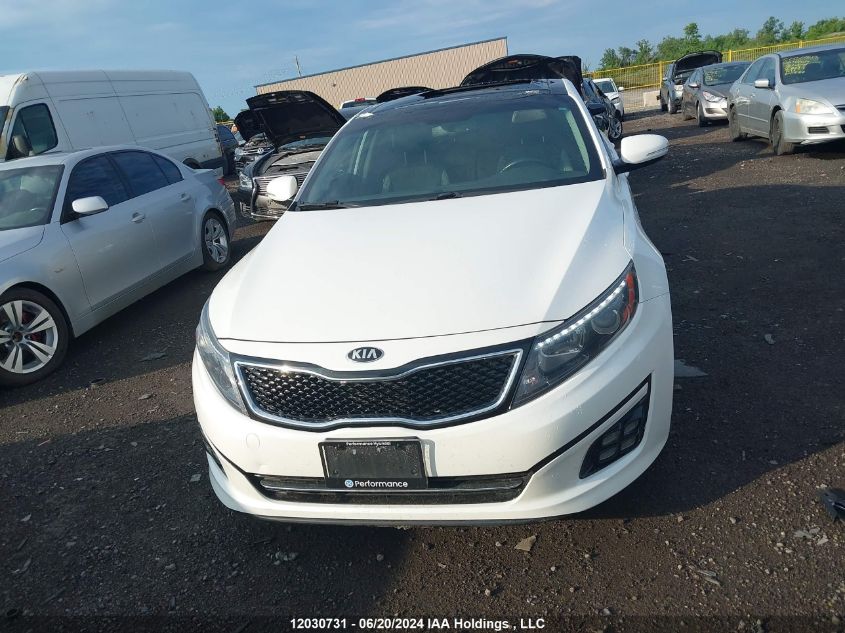 2015 Kia Optima Sx VIN: KNAGR4A6XF5609846 Lot: 12030731