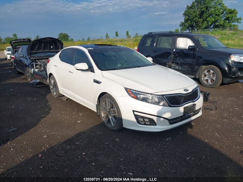 2015 Kia Optima Sx VIN: KNAGR4A6XF5609846 Lot: 12030731