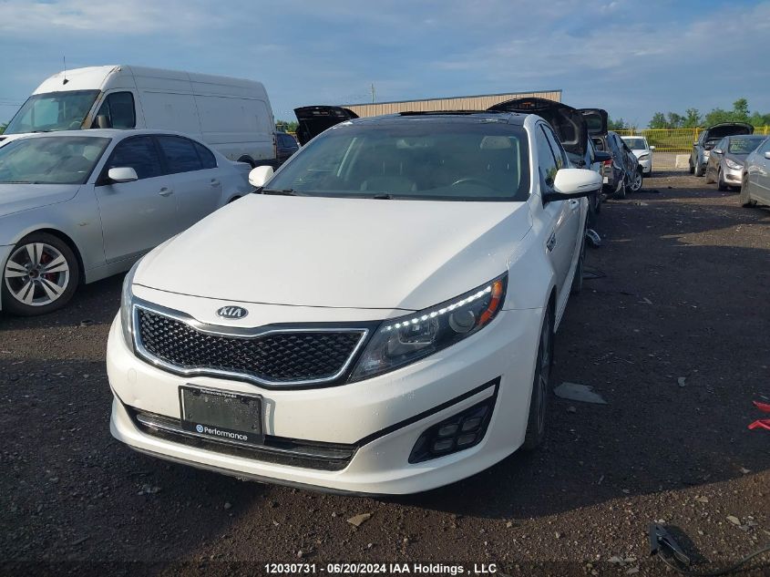 2015 Kia Optima Sx VIN: KNAGR4A6XF5609846 Lot: 12030731